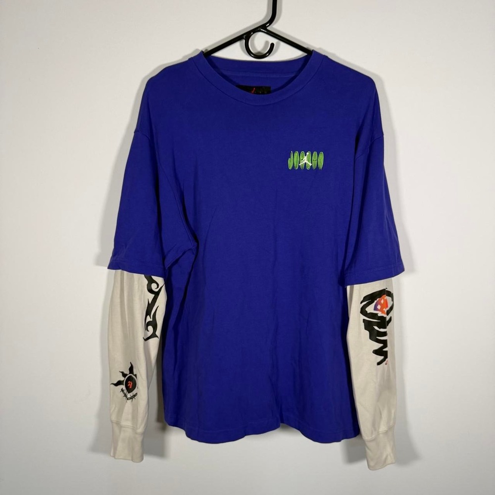 Air Jordan Flight MVP layered long sleeve tee